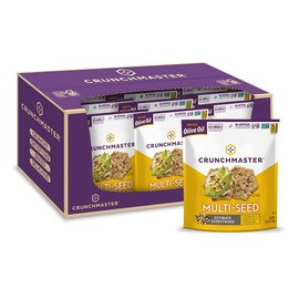 Crunchmaster Multi-Seed Gluten-Free Ultimate Everything, 4 Ounce Bags (Pack of 12)