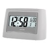 Acctim Attis Stylish Clock LCD Display Calendar and Alarm Time-Mist,