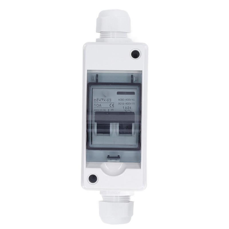 2P DC Mini Circuit Breaker IP65 Waterproof Pa66 Disconnect Switch