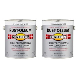 Rust-Oleum 2-Pack of 1 gal 7790402 Professional White High Performance Protective Enamel