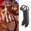 Bike Stem Aluminium Alloy Black Mountain Bike Handlebar Riser Negative