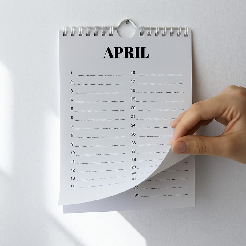Homent Birthday Calendar A5 for Entering Birthdays & Anniversaries, Perpetual