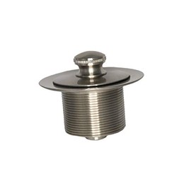 BlueVue 1-5/8" Lift & Turn Bathtub 301 Drains Assembly, 16 UN (Brushed Nickel)