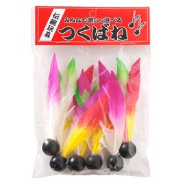 Hagoita Feather "Tsukushun" 6 Pieces | upup7