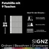SIGNZ Collector's Wallet DIN A4, 9 Pieces (9 Pockets of