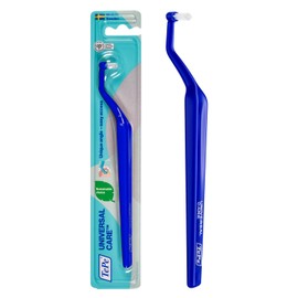 Cepillo TePe Universal Care, 1 ud., limpieza de brackets o implantes dentales, facilita una limpieza precisa en espacios estrechos y de difícil acceso