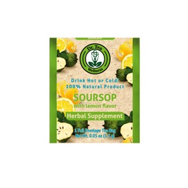Dr. Tea Wellness Soursop Herbal Tea with Lemon Flavor - 20 Tea Bags