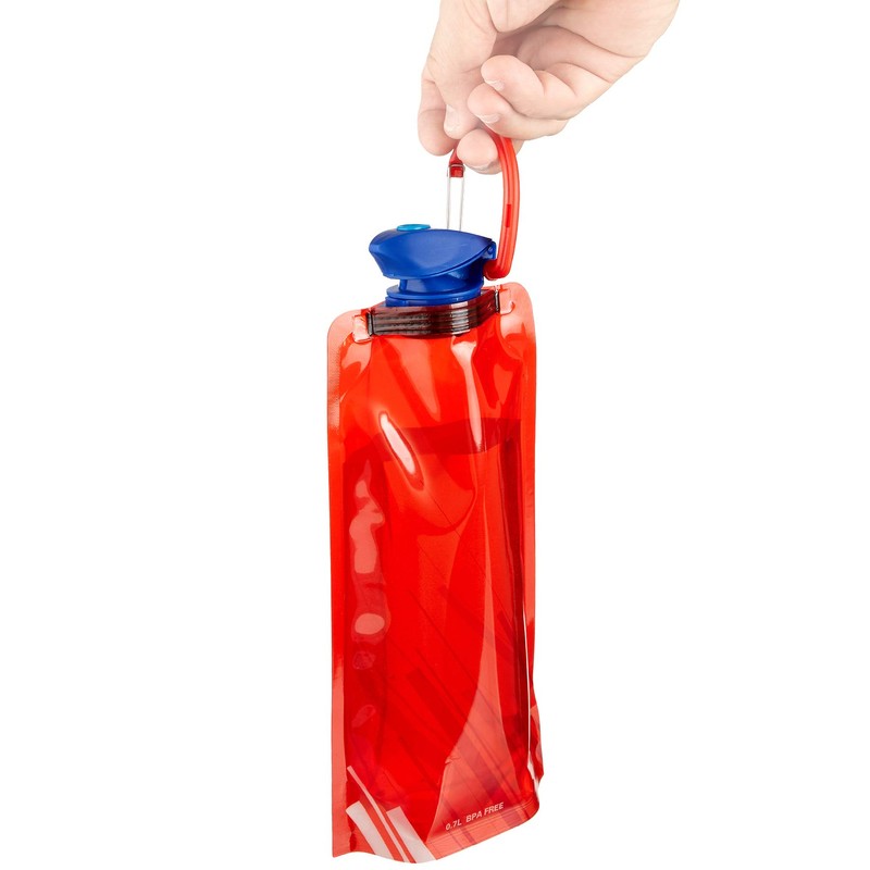 Scarlet Sport Compact Foldable Water Bottle (700 ml); Set of