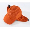 Decentron Mens Winter Hat with Brim Fleece Earflaps Hat Baseball