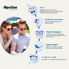OPULIZE Zen Sunreading Glasses Small Lightweight Round Frame Spring Hinges