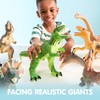 JOYIN Big Dinosaur Toys for Toddlers, 6 Piece Large Soft