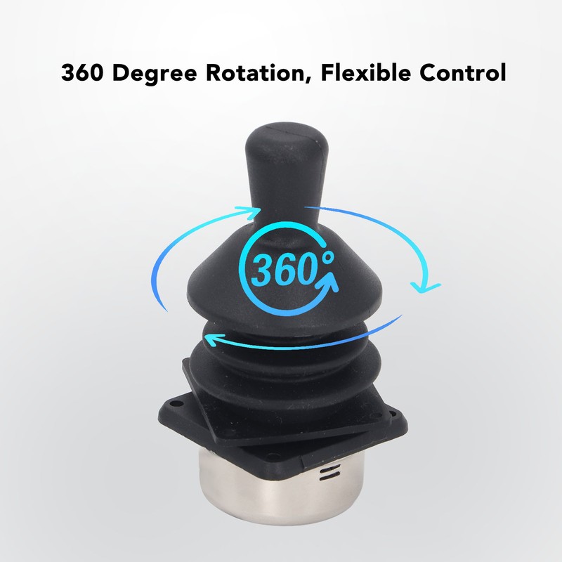 Electric Wheelchair Joystick 360 Degree Rotation Replacement Control Rocker for
