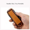 Ancable Folding Hair Brush with Mirror Compact Pocket Size for