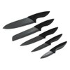 Dr. Mercola Black Ceramic Knife Set, 5 Piece set with