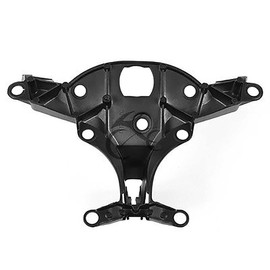 XMT-MOTO Black Upper Front Fairing Stay Headlight Bracket For YAMAHA YZF R1 2007-2008(1 PCS,Black)