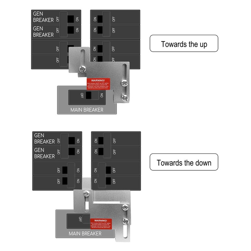 QAGGUM Generator Interlock Kit Compatible with Eaton Challenger BR Series