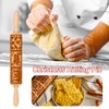 Christmas Rolling Pin, Christmas Rolling Pin, DIY Embossing Rolling Pin,