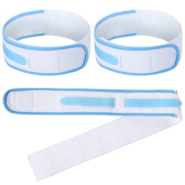 Tondiamo 4 Pcs Catheter Holder Urine Drainage Bag Leg Band Band Straps Anti Slip Urinary Catheter Bag Leg Holder Elastic Foley Stabilization Device for Men Women, 2 x 23.6 Inch(Blue)