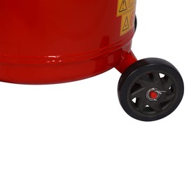 8 Gallon Portable Waste Oil Drainer, Height Adjustable Pneumatic Industrial Fluid Drain Tank with Wheels, Oil Pan Funnel for Changing Car and Truck Oil