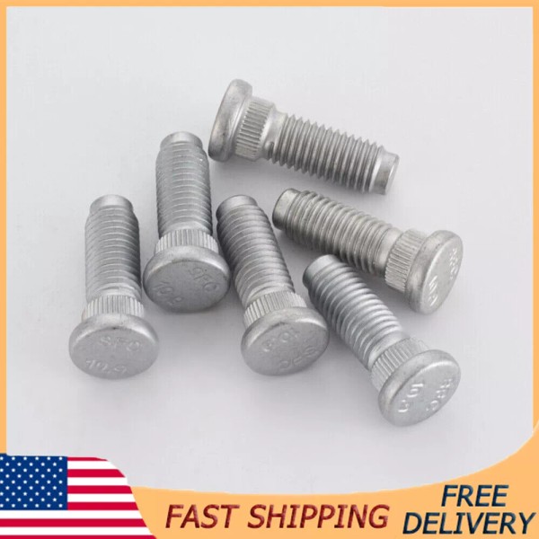 Unbranded 10Pcs M14*2 47MM Wheel Studs for Ford Transit Front