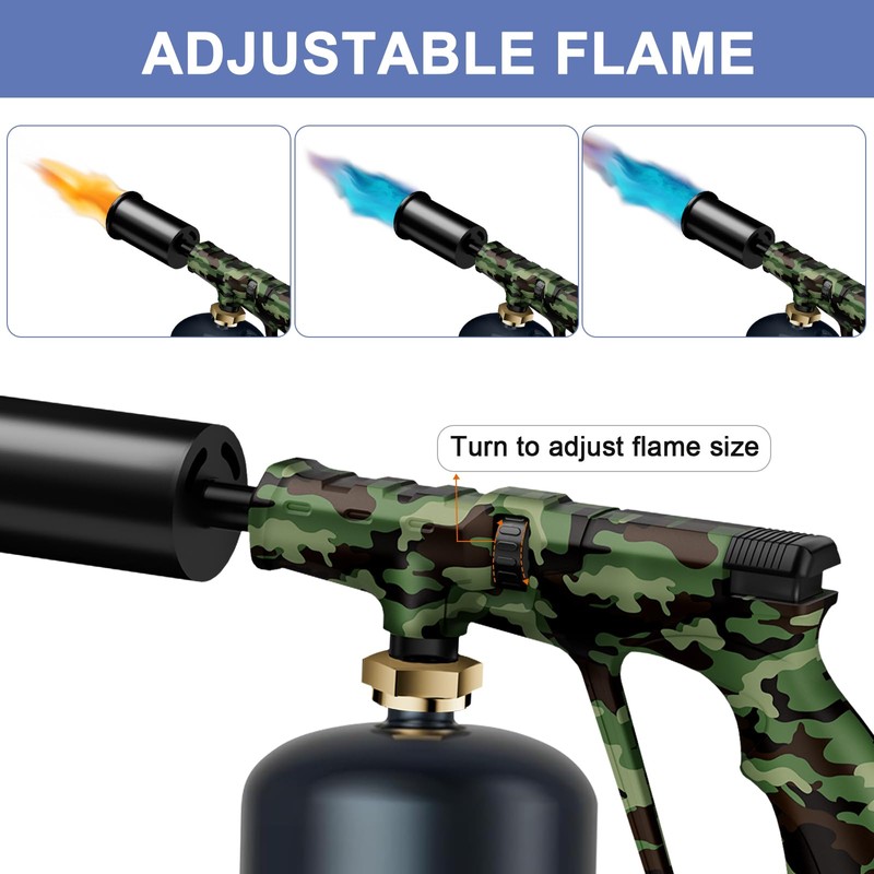 Sondiko Propane Torch Head, Powerful Kitchen Torch for Cooking, BBQ,