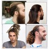 Men's Hair Ties, 10 Pack Men Bracelet Braided Hair Ties