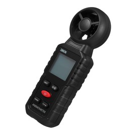 GANAZONO Portable Wind Plastic Wind Speed Tester Accurate Air Velocity Measurement Device Digital Anemometer for Outdoor Activities