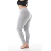 ZERDOCEAN Women's Plus Size Modal Lightweight Full Length Leggings Light