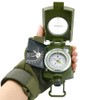 Heavy-Duty High-Precision Inclinometer American Multifunctional Green Compass Professional Military Compass