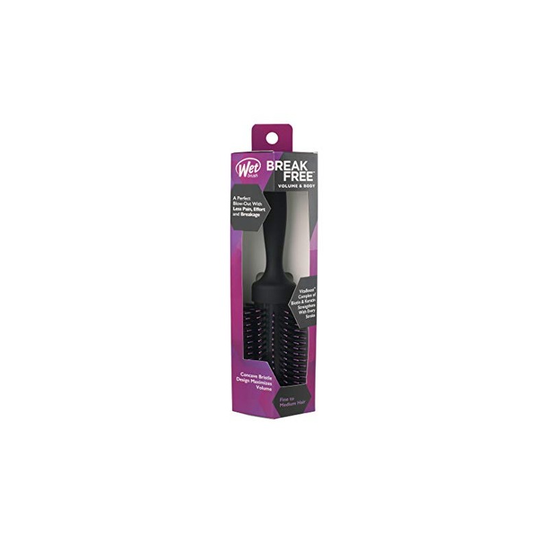WetBrush Volume Round Brush, Detangles Hair Without Breaking, Ergonomically Designed