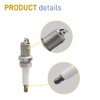 GOLKNHA Spark plug ＆ Cap Wire Kit for Kawasaki KAF820