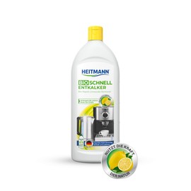 Heitmann organic quick descaler: cleaning of electrical appliances, coffee machines, espresso machines, kettles, 250 ml