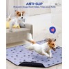 Fostanfly Washable Pee Pads for Dogs, 2 Pack Reusable Super