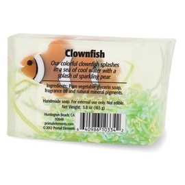 Primal Elements Wrapped Bar Soap, Clownfish, 5.8 Ounce