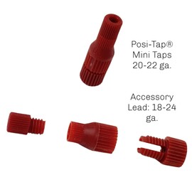 Posi-Tap 20-22 ga. Mini - Pack of 6. The Best Line Tap You'll Ever Use! (Choose Your Gauge Size and Amount) (6, 20-22 Mini)