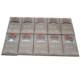 Organ Needle - 100 Organ DBXK5 Ball Point Needles Compatible with Tajima Barudan SWF Industrial Embroidery Machines (Size 70/10)