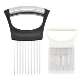 GDFHBD 2 Pieces Fruit And Vegetable Fixer, Kitchen Tools, Onion Slice Assistive, Baking Accessories, Multi-Functional Tools.
