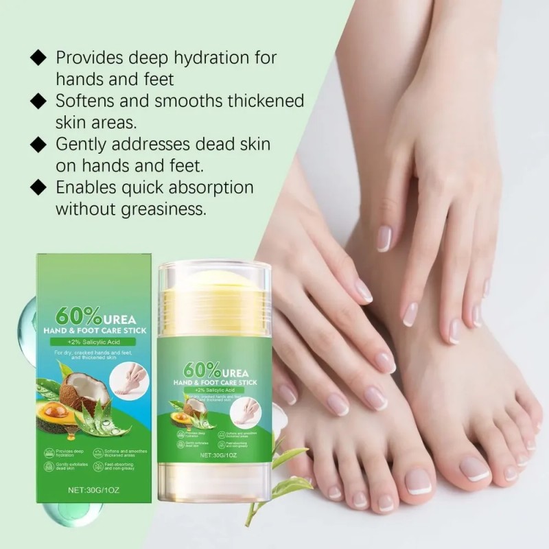 Crema Para Pies, Contra Callosidades Y Talones Agrietados