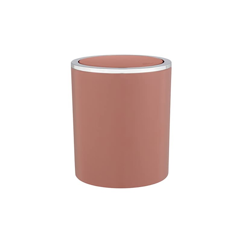 WENKO Inca Cosmetic Bin, 2 Litre Capacity, Waste Bin for