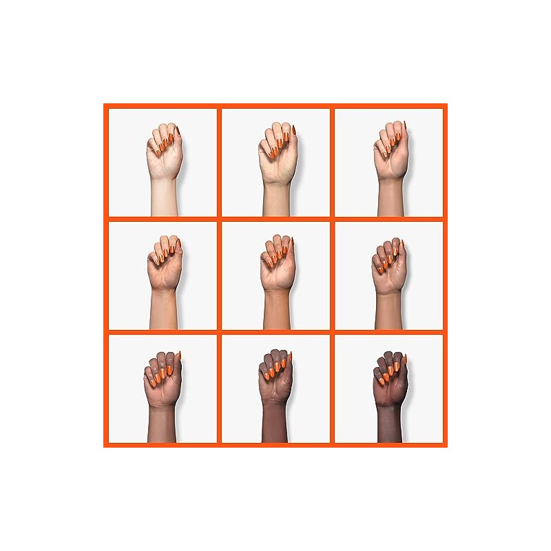 Color Club Nail Polish, Orange, Wham, Pow, .05 Ounce