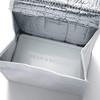 DEAN & DELUCA Lunch Bag, White, Cold Bag, Foldable, Compact,