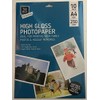 Bright White A4 High Gloss Photo Paper (29.7 x 21