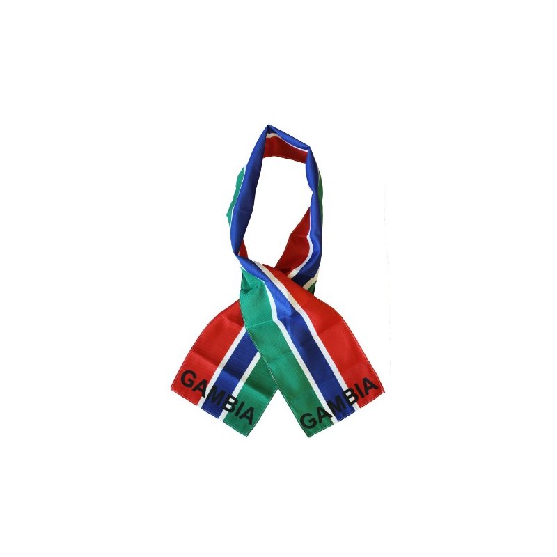 Gambia - Lightweight Flag Scarf