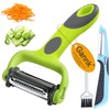 GANNK Potato Apple Vegetable Peelers for Kitchen, I and Y