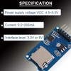 DAOKAI 5PCS Micro SD Card Module TF Card Adapter Reader
