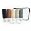 Kit de Viaje Envases Silicona INCLUYE 2 Protectores Para Cepillos