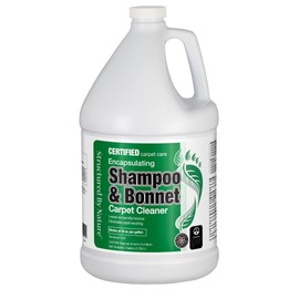 TaskBrand Structured by Nature Encapsulating Shampoo/Spin Cleaner,4/cs