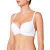 Sassa Women's Dirndl Push-up Bügel-bh Plain Push-Up Everyday Bra, White