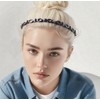 ZeriLion 2 Pack Double Layer Headband with Mini Clips Hair