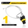 SYudwen 2 Wire Pigtail Connector Turbo VGT Solenoid & IPR